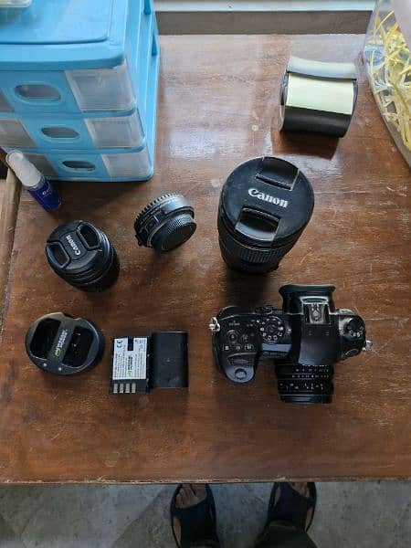 Panasonic Lumix GH5 with accessories 10