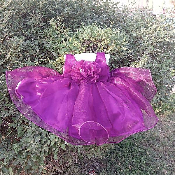 birthday frock for baby girls /  party wear frock 0