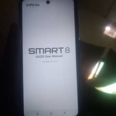 infinix hot 8 x6525 new brand phone only back caver.  4/64. 0