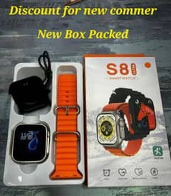 New S8 Ultra Smart Watch | Home delivery | Box pack