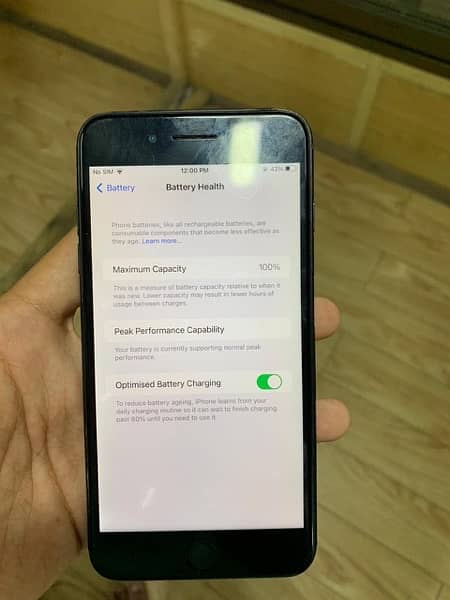 i phone 7 plus non pta condition 10/9 display ma wait dots hy 2,3 3