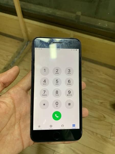 i phone 7 plus non pta condition 10/9 display ma wait dots hy 2,3 4