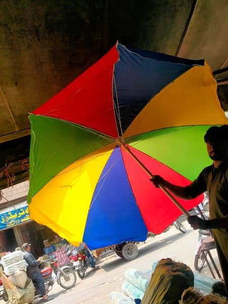 Umbrellas/Plastic Korean trpal/Green net jali/Foji tarpal/rain coats 2