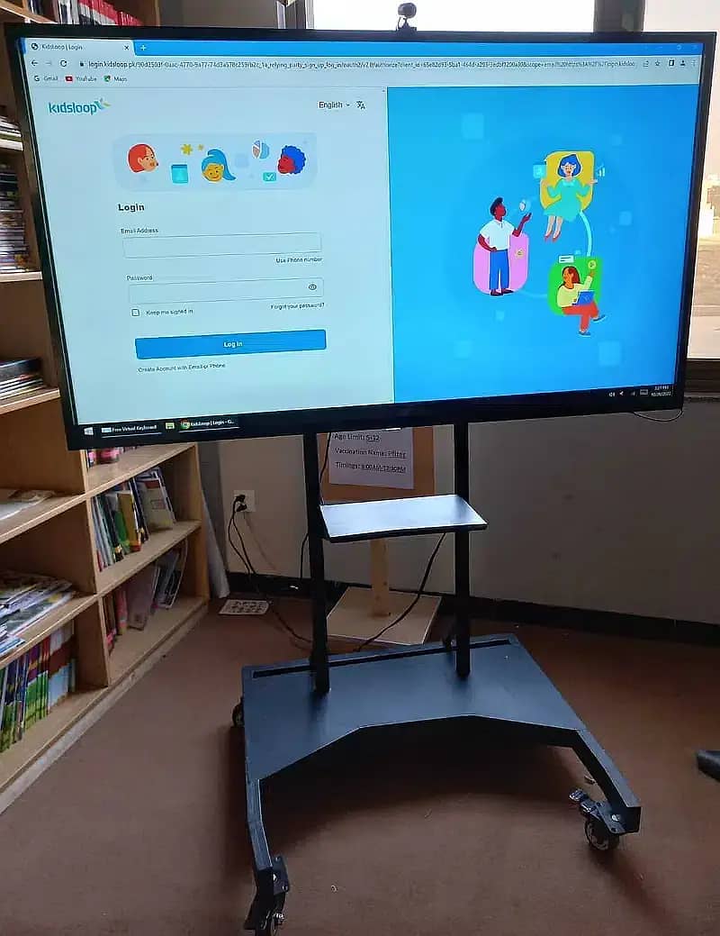 Smart LED TV Touch Screen For School 4