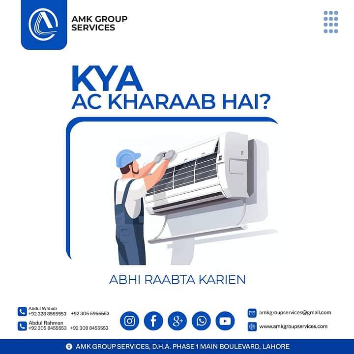 Ac Master Service on in 1800 & Gas Charge | Ac Maintenance/AC Repair 14