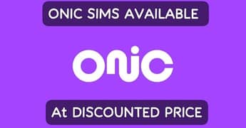 Onic Sim with Monthly Package 0