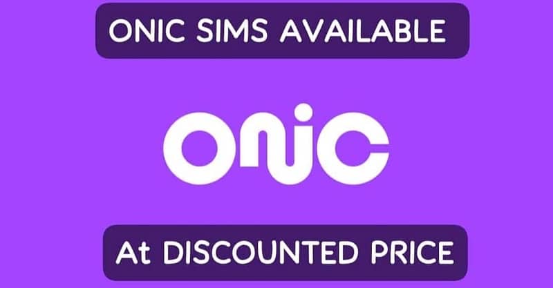 Onic Sim with Monthly Package 0