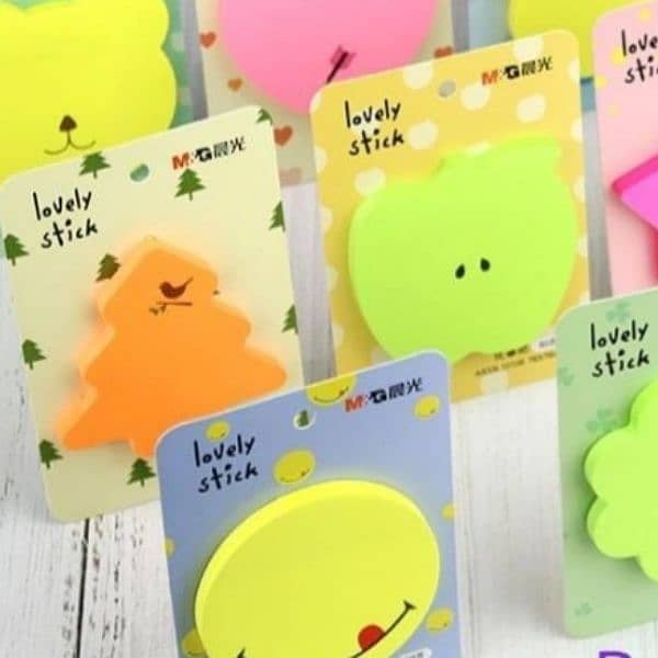 NEON COLOUR STICKY NOTES FOR KIDS 2