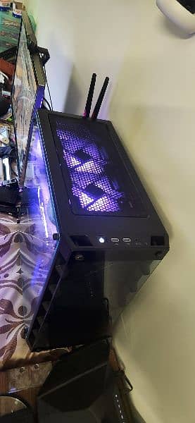 State of the art corsair theme 14th gen with gen 5 nvme gaming rig 1