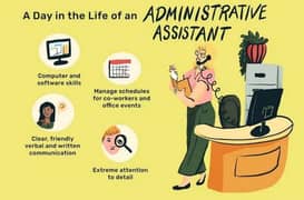 Female Office Assistant and Admin 0