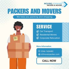 Movers & Packers   house shifting  Door to Door Cargo  Freight