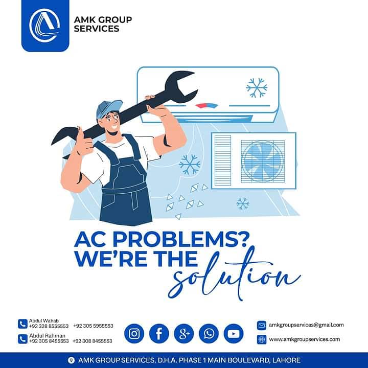 Ac Master Service on in 1800 & Gas Charge | Ac Maintenance/AC Repair 2