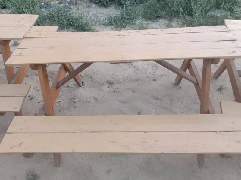 Outdoor dining tables,Bench for restaurant,Hotels etc, multi purpose 3