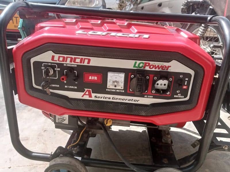 Loncin LC3500DA 2.5 KW Petrol & Gas Generator 6