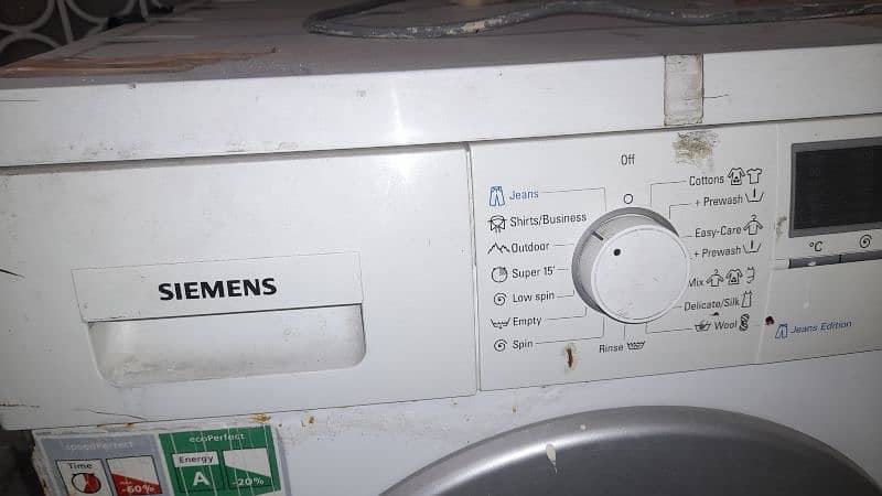 Siemens 7kg automatic washing machine 4