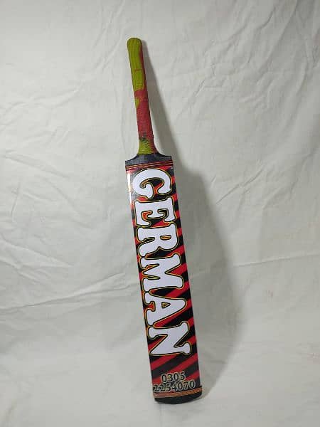 Half Cane German Bat High-Quality Special Edition Stock Cricket Bat 0