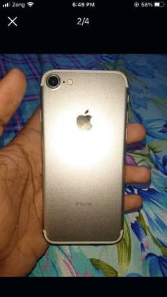 I phone 7 32gb pta approved with box BH % 100 10\9 condition