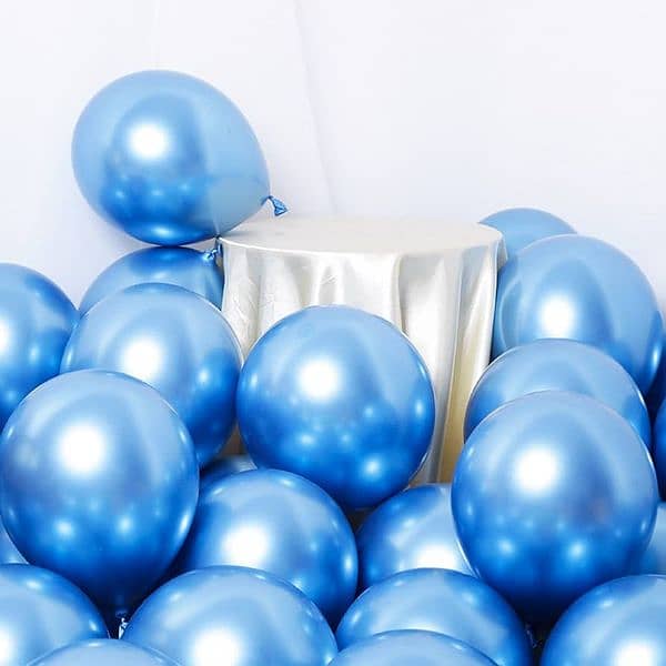 high quality metallic shiny balloons pack of 50 for decoration 2