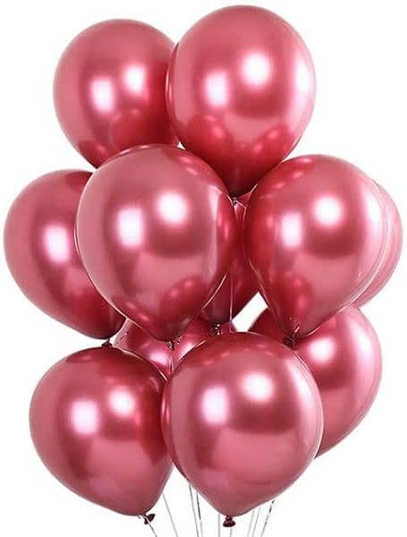 high quality metallic shiny balloons pack of 50 for decoration 3