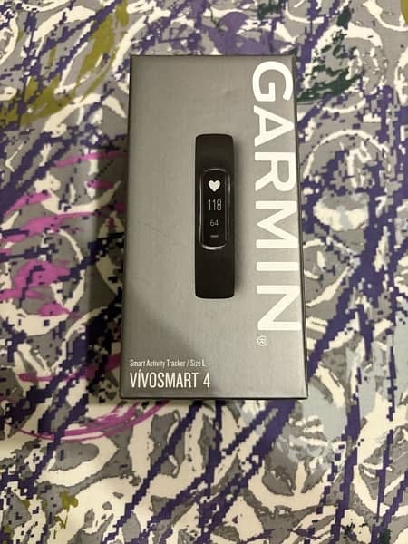 Garmin Vivosmart 4 Black With Midnight Hardware Large 4