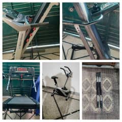 Treadmills and exercise cycle for sale 0316-1736128 whatsapp 0
