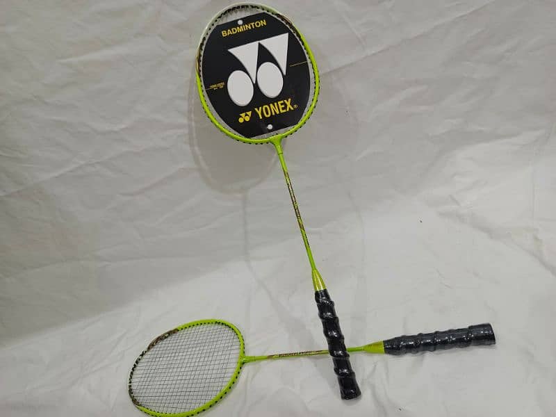 High-Quality Double piece YONEX Racket 100% Original Badminton Rackets 2
