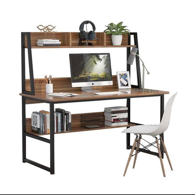 Modern Desktop Computer Desk Gaming PC Laptop Desk Work Office Table 8