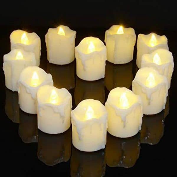 LED candles pack of 24pcs with cells. 1