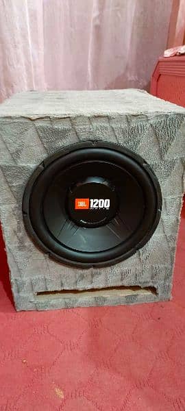 JBL GT5-S12 Sub Woofer With Box 3
