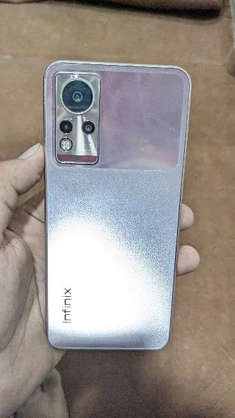 Infinix note 12.6 /128  rose gold with box 1