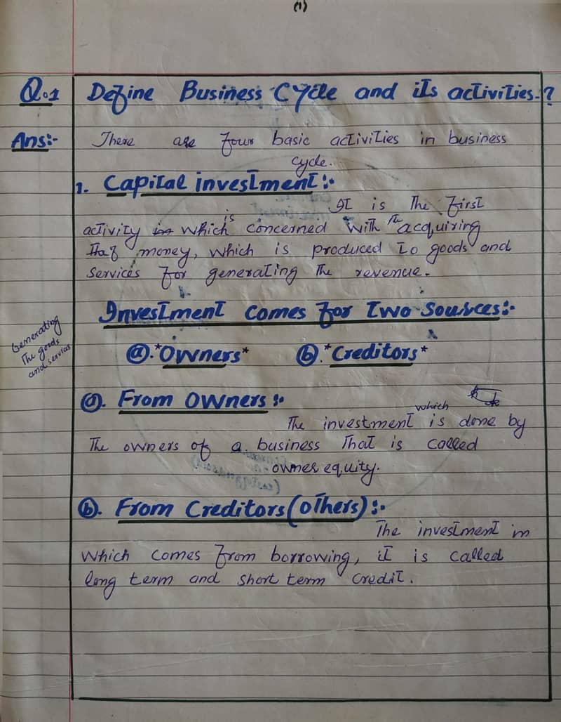 Assignment  handwriting  work 9