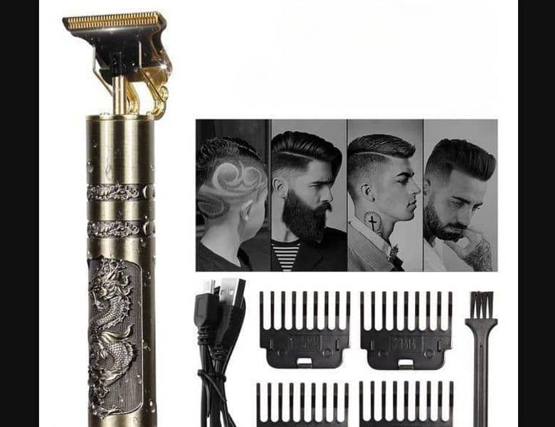 professional rechargeable hair And beard clipper 1