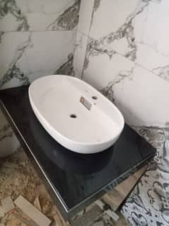 Granite bathroom vanity available