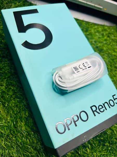 oppo reno 5  8/128  All accessories original charger 1