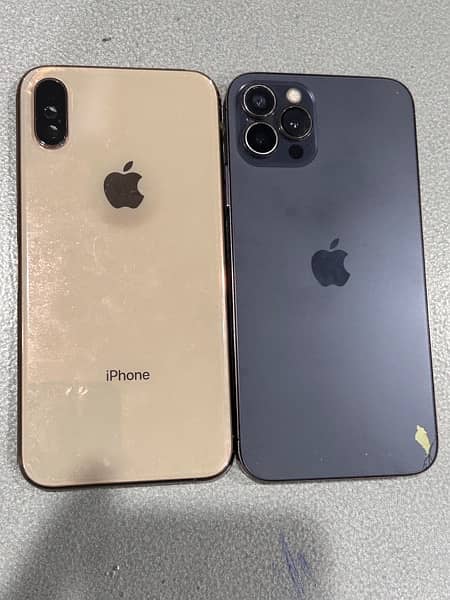Iphone Xs Dual  PTA Approved Converted to IPhone 14 Pro Deep Purple. 1