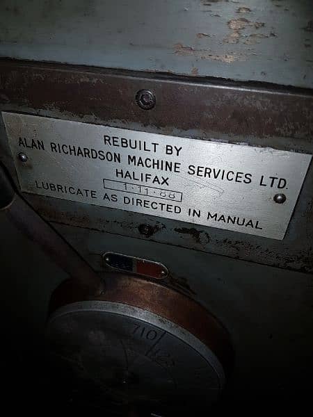 lathe machinery made in England 3