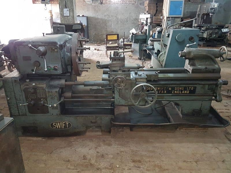 lathe machinery made in England 6