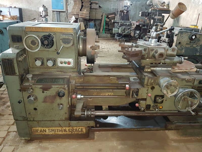lathe machinery made in England 11