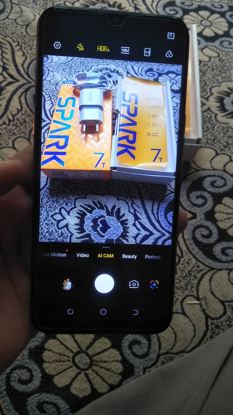 Tecno Spark 7T with Complete Accessories 3