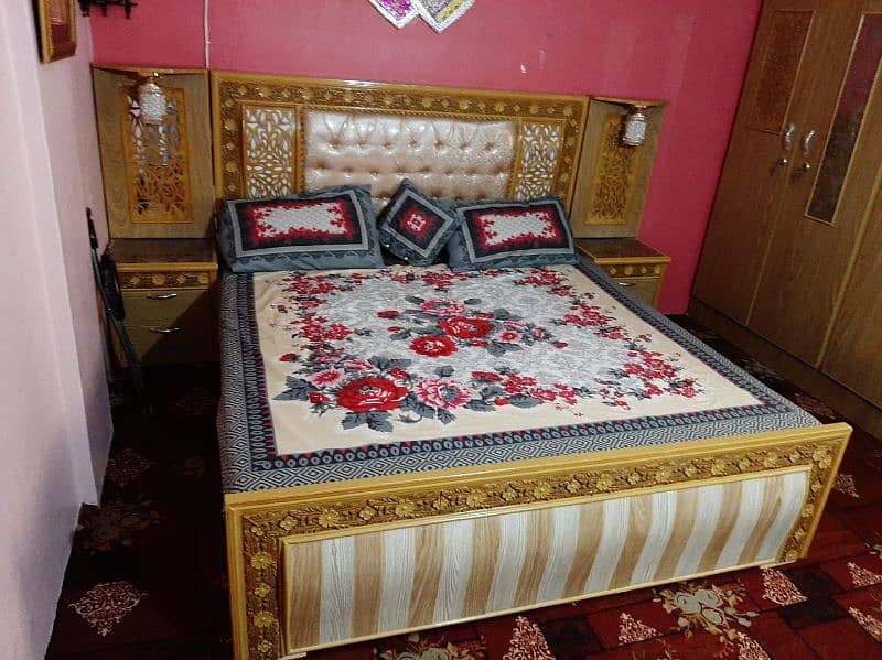 Bed + side tables + Dressing table 03352226603 1