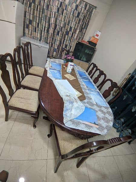 sofa and dining table with 8 chairs 4