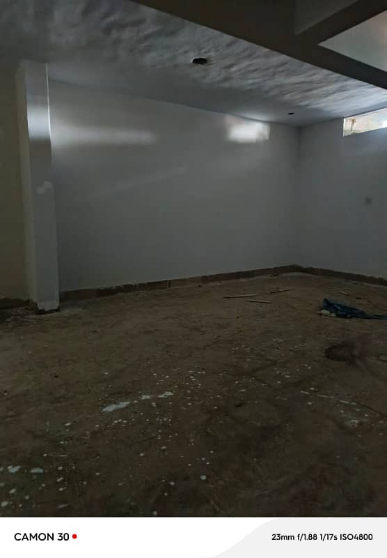 Shop with basement available for rent In North nazimabad block J corner project 8