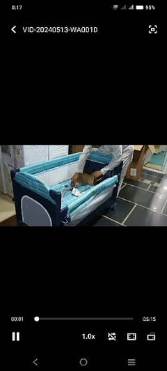 Baby Cot Playpen (used for one month)