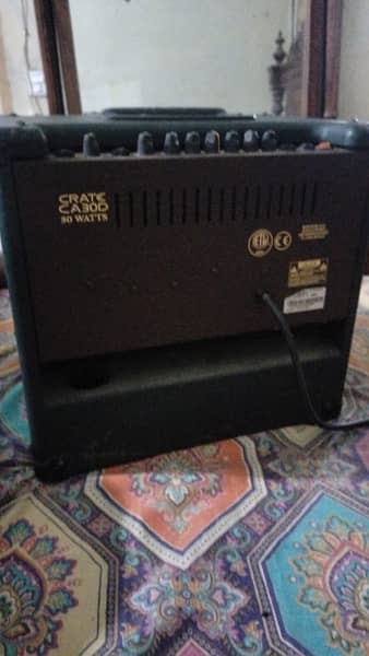 Crate Taos CA30D 30-Watt 1x8" Acoustic Guitar Combo with DSP Effects 2