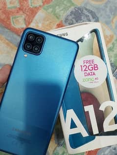Samsung A12. . 4/128. . full packing. . good condition.