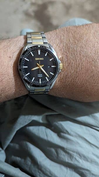 Seiko solar watch 1