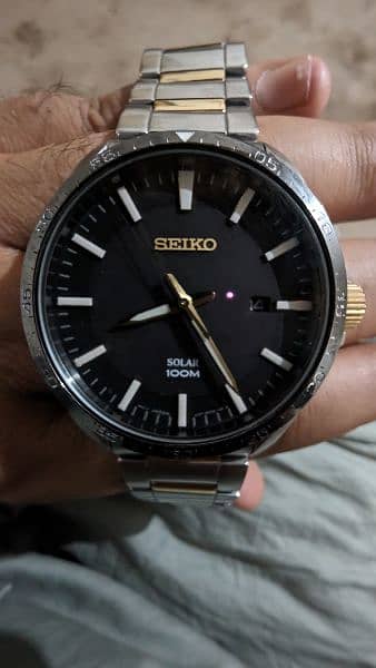 Seiko solar watch 3