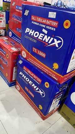 Phoenix Tall Tubular Batteries Tx-1800 / Tx-2500