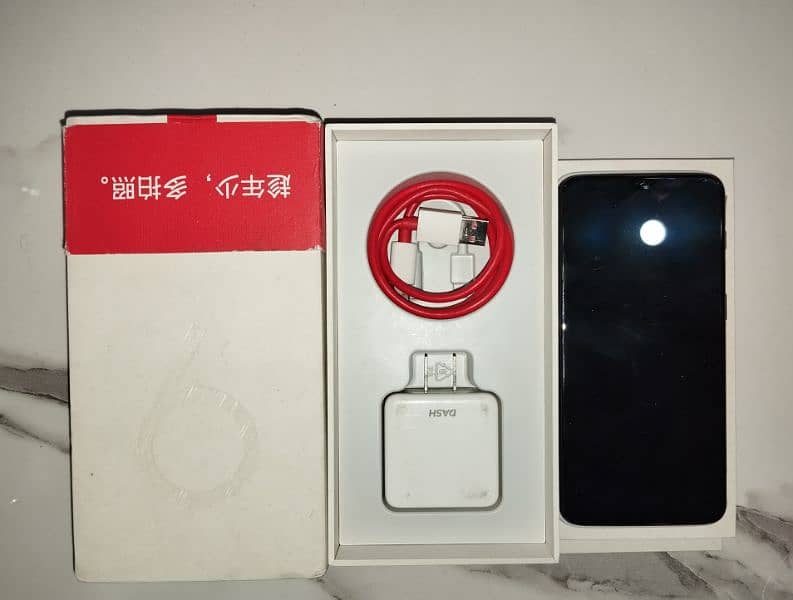 OnePlus 6t Official PTA with box and accessories 0