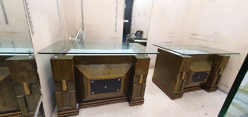 2 office tables size ( 48 inch length × 30 ) × 30 height 6